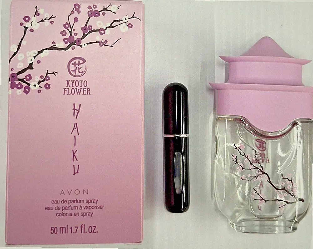 Avon Haiku Kyoto Flower Eau De Parfum Perfume Spray 1.7oz | FREE Travel spray