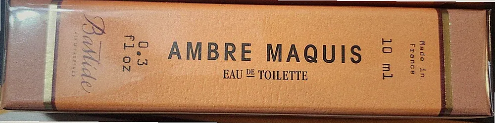 Bastide Ambre Maquis Eau de Toilette 10 ml French Luxury Perfume New With Box