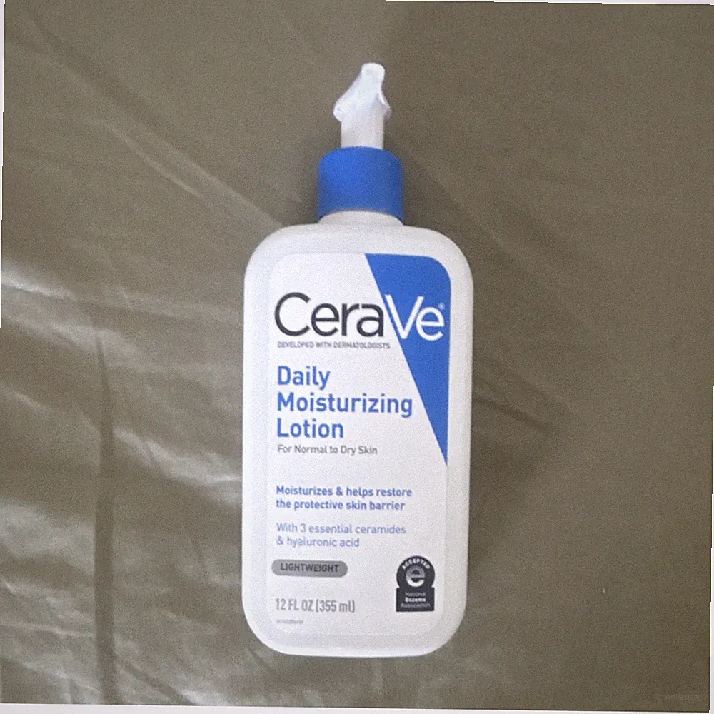 CeraVe Daily Moisturizing Lotion 12 fl oz Ceramide Hyaluronic Acid Normal to Dr...