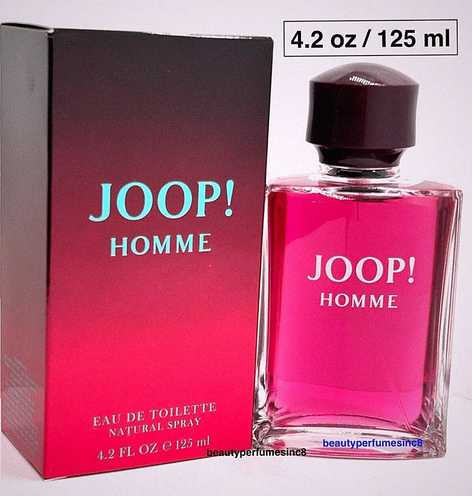 JOOP Homme 4.2 oz 125 ml Eau De Toilette Spray by Joop Perfume For Men NEW