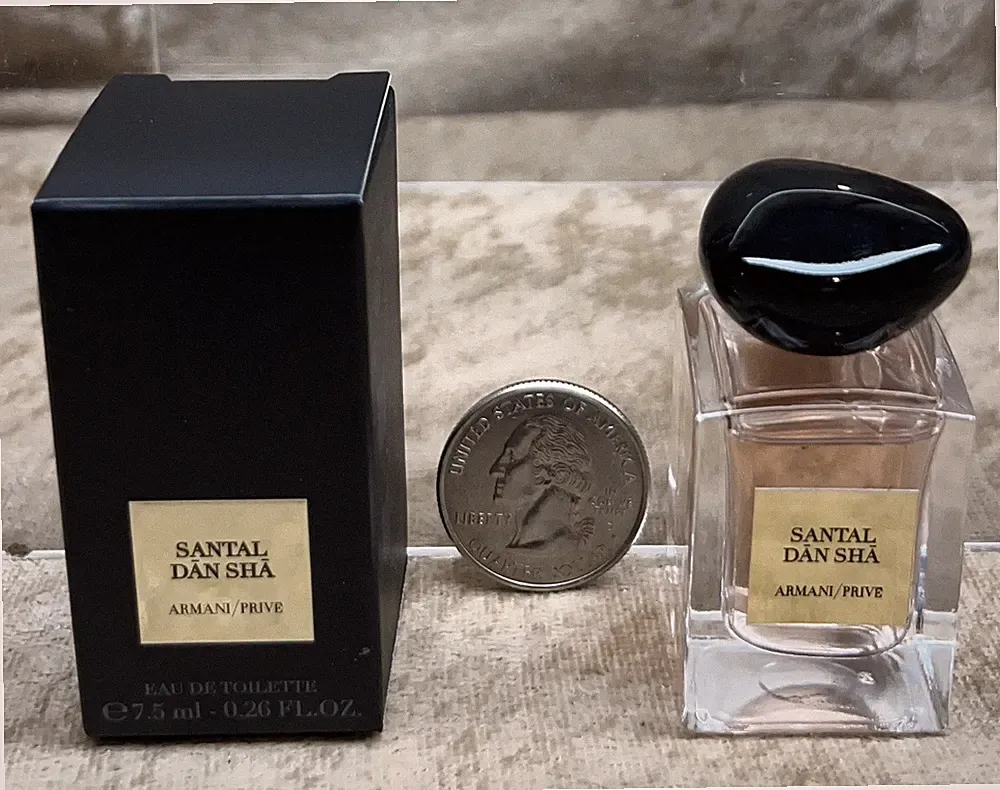 Santal Dan Sha Armani Prive Eau De Toilette 0.25 Fl. Oz. 7.5 Ml. Dab Splash Mini